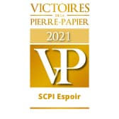 Victoires de la Pierre-Papier 2021 SCPI Espoir 2021 SCPI PF Hospitalité Europe