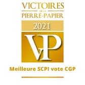 Victoires de la Pierre-Papier 2021 Meilleure SCPI vote CGP 2021 Euryale Asset Management