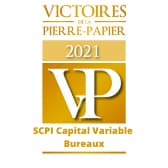 Victoires de la Pierre-Papier 2021 SCPI Capital Variable Bureaux