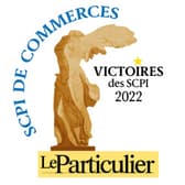 Le Particulier Victoire des SCPI 2022 Commerces bronze 2022 SCPI Foncière Remusat