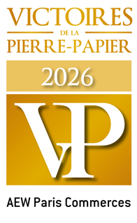 Victoires de la Pierre-Papier 2026 - SCPI à capital fixe 2026 SCPI AEW Paris Commerces